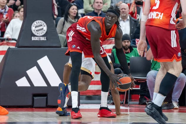 Wenyen Gabriel 32 FC Bayern Basketball , FC Bayern Basketball vs AS Monaco Basket, EuroLeague 27 Matchday, 05 02 2026 Munich Bavaria Germany Copyright: xkolbert-press UlrichxGamelx