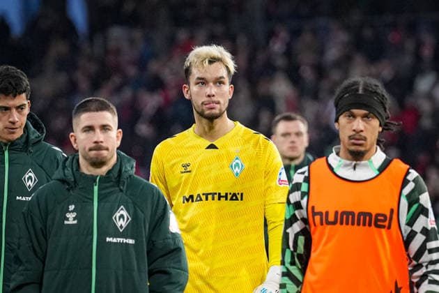 Germany, Football, 1 Bundesliga, Season 2025 2026, SC Freiburg vs SV Werder Bremen Europa Park Stadion Freiburg Mio Backhaus SV Werder Bremen, 30 Freiburg Europa Park Stadion Baden Württemberg Germany Copyright: xFINLEYxMÖRCHx