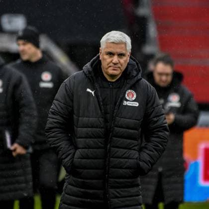 Sports Director Andreas Bornemann Pauli Germany , Hamburg , Millerntorstadion , Football , 1 Bundesliga , FC St Pauli VFB Stuttgart