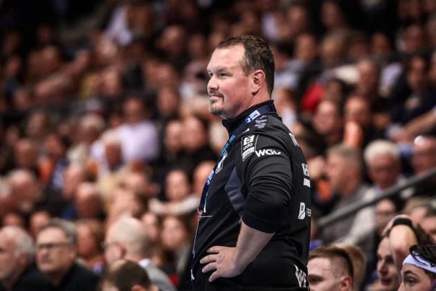 Misha Kaufmann TVB Stuttgart, Coach GER, TVB Stuttgart ThSV Eisenach, DAIKIN HBL, Handball, Bundesliga, Matchday 20, Season 2025 2026, 09 02 2026 GER, TVB Stuttgart ThSV Eisenach, DAIKIN HBL, Handball, Bundesliga, Matchday 20, Season 2025 2026, 09 02 2026 Stuttgart Copyright: xSandyxDinkelackerx EP_SDR