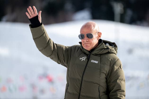 ELIASCH Johan FIS President , ITA, Olympic Games Milano Cortina 2026, Olympic Games, Nordic Combined 10 km Gundersen, Cross-Country Skiing, 11 02 2026 ITA, Olympic Games Milano Cortina 2026, Olympic Games, Nordic Combined 10 km Gundersen, 11 02 2026 Tesero Copyright: xEibner-Pressefoto Memmlerx EP_MMR