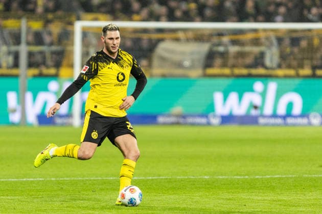 1 Bundesliga Borussia Dortmund 1 FSV Mainz 05 13 02 2026 Niklas Süle Borussia Dortmund, 25 1 Bundesliga Borussia Dortmund 1 FSV Mainz 05 Signal Iduna Park, Dortmund 13 02 2026 DFL regulations prohibit any use of photographs as image sequences and or quasi video Copyright: xBEAUTIFULxSPORTS Buriakovx