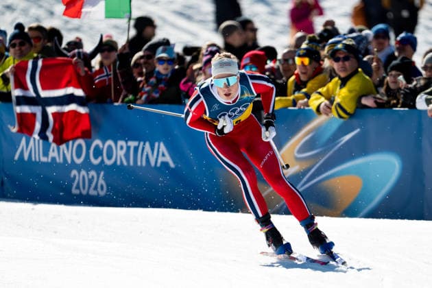 HEDEGART Einar Norway , ITA, Olympic Games Milano Cortina 2026, Olympia, cross-country skiing 4 x 7.5 km relay men, 15 02 2026 ITA, Olympic Games Milano Cortina 2026, Olympia, cross-country skiing 4 x 7.5 km relay men, 15 02 2026 Tesero Copyright: xEibner-Pressefoto Memmlerx EP_MMR