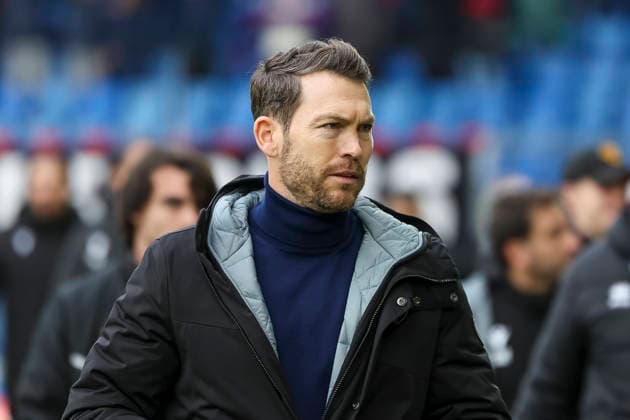 Stephan Lichtsteiner FC Basel, Coach , Switzerland, Football, Super League, 25 Matchday, 2025 2026, FC Basel vs FC Lugano, 15 02 2026, Basel Sankt Jakob Park Switzerland Copyright: xGrantxHubbsx