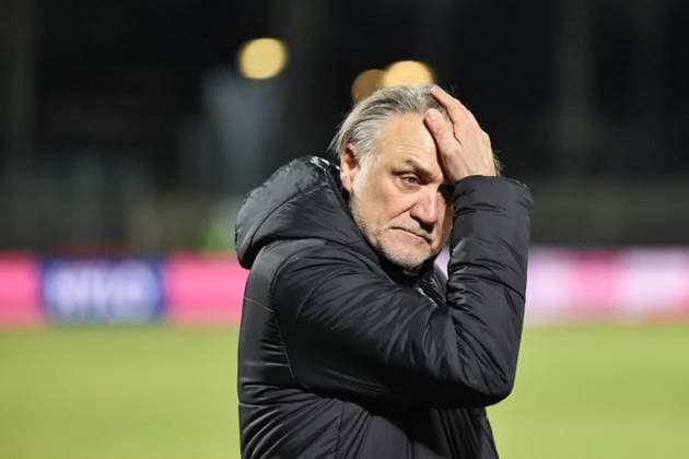 15 02 2026, Football, Men, 3 League, 24 Matchday Season 2025 2026 Third League FC Schweinfurt 05 FC Ingolstadt Managing Director Dietmar Beiersdorfer FC Ingolstadt , single picture Schweinfurt Riedel Bau Arena im Sachs Stadio Bayern Unterfranken Germany