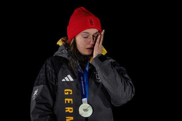 Laura Nolte, Monobob Women, Milano Cortina 2026 Olympic Games 16 02 2026 Copyright: HMBxMedia MarcxNiemeyer