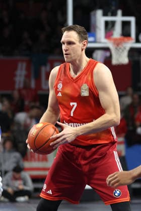 Johannes Voigtmann FC Bayern Basketball, 07 , GER, FC Bayern Basketball vs Skyliners Frankfurt, Basketball, easycredit Basketball Bundesliga, 21 Matchday, Season 2025 2026, 17 02 2026, GER, FC Bayern Basketball vs Skyliners Frankfurt, Basketball, easycredit Basketball Bundesliga, 21 Matchday, Season 2025 2026, 17 02 2026 Munich Copyright: xEibner-Pressefoto JennixMaulx EP_JML