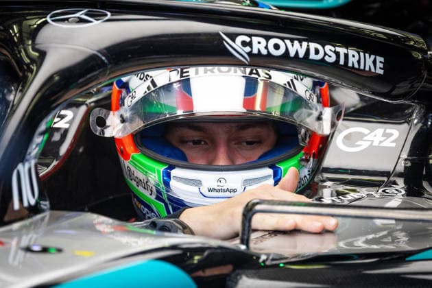 Andrea Kimi Antonelli ITA, Mercedes AMG Petronas F1 Team, 12 BHR, Formula 1 World Championship, Formula 1 testing, Bahrain international Circuit, 13 02 2026 BHR, Formula 1 World Championship, Formula 1 testing, Bahrain international Circuit, 13 02 2026 Copyright: xEibner-Pressefoto ThomasxFuesslerx EP_TFR