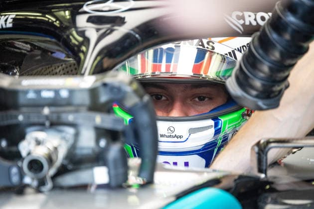 Andrea Kimi Antonelli ITA, Mercedes AMG Petronas F1 Team, 12 BHR, Formula 1 World Championship, Formula 1 testing, Bahrain international Circuit, 13 02 2026 BHR, Formula 1 World Championship, Formula 1 testing, Bahrain international Circuit, 13 02 2026 Copyright: xEibner-Pressefoto ThomasxFuesslerx EP_TFR
