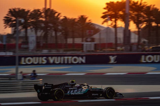 Andrea Kimi Antonelli ITA, Mercedes AMG Petronas F1 Team, 12 BHR, Formula 1 World Championship, Formula 1 testing, Bahrain international Circuit, 13 02 2026 BHR, Formula 1 World Championship, Formula 1 testing, Bahrain international Circuit, 13 02 2026 Copyright: xEibner-Pressefoto ThomasxFuesslerx EP_TFR