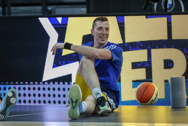 Justin Bean Alba Berlin, 34 , GER, Alba Berlin, Training, Basketball, BBL Pokal, BMW TOP FOUR, Season 2025 2026, 20 02 2026, GER, Alba Berlin, Training, Basketball, BBL Pokal, BMW TOP FOUR, Season 2025 2026, 20 02 2026 Muenchen Copyright: xEibner-Pressefoto JennixMaulx EP_JML