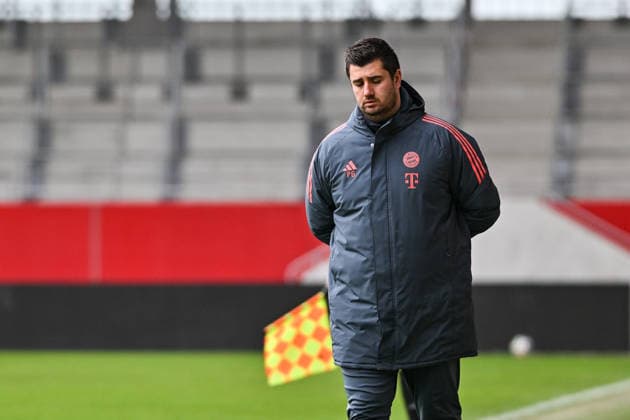 U19 DFB Nachwuchsliga FC Bayern München Berliner Athletik Klub 21 02 2026 MUNICH, GERMANY 21 FEBRUARY in the picture Peter GAYDAROV Coach FC Bayern München U19 Single photo cropped during the match between the U19 of FC Bayern München and the U19 of Berliner Athletik Klub on matchday 3 of the DFB U19 Nachwuchsliga at FC Bayern Campus Copyright: xBEAUTIFULxSPORTS Goldbergx