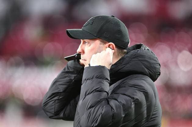 Leipzig, Saxony, Germany, 21 02 2026 Red Bull Arena 23 Matchday, Season 2025 26, 1 Soccer Bundesliga RB Leipzig Borussia Dortmund Ole Werner, Coach RB Leipzig Copyright: xdtsxNachrichtenagenturx dts_108065