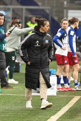 Germany Football, Google Pixel Womens Bundesliga 2025 26, 19 Matchday SV Werder Bremen vs Hamburger SV Volksparkstadion Hamburg Lià se Brancao Liese Brancao Head Coach, Hamburger SV Copyright: xSümeyyexAkcöltekinx