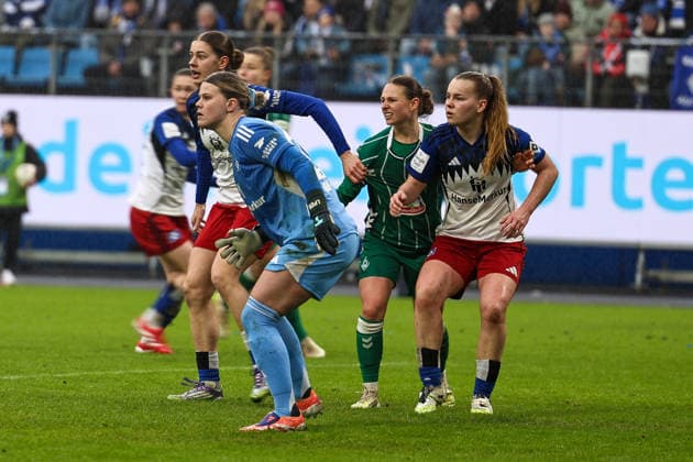 Germany Soccer, Google Pixel Womens Bundesliga 2025 26, 19 Matchday SV Werder Bremen vs Hamburger SV Volksparkstadion Hamburg Lea Paulick Hamburger SV, 25 Facial expression, facial expression, emotion Copyright: xSümeyyexAkcöltekinx