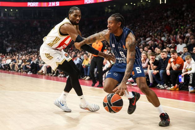 Crvena Zvezda v Anadolu Efes - Euroleague BELGRADE, SERBIA - FEBRUARY 25: Players in action during Euroleague basketball match between Crvena Zvezda and Anadolu Efes in Belgrade, Serbia on February 25, 2026. Filip Stevanovic Anadolu Belgrade Serbia. Editorial use only. Please get in touch for any other usage. Copyright: x2026xAnadoluxFilipxStevanovicx