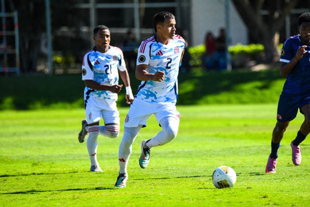 Costa Rica national team, Nationalteam against Bermuda National team. 2026 Concacaf Under - 20 Qualifiers Costa Rica National team forward Yerlan Sosa in action during the match between the U-20 National Teams of Costa Rica and Bermuda, played on 02.03.26 at at the FCRF-Plycem Sports Complex in Alajuela, Costa Rica as part of the 2026 Concacaf Under - 20 Qualifiers. Photo Jose Campos PMEimages. Alajuela Alajuela Costa Rica Copyright: xJosexCamposx xPMEimagesx