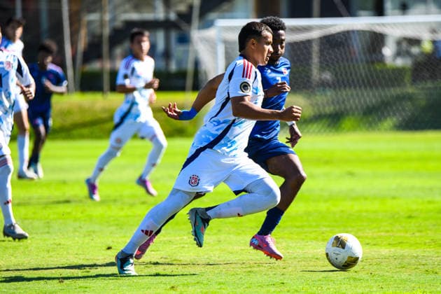 Costa Rica national team, Nationalteam against Bermuda National team. 2026 Concacaf Under - 20 Qualifiers Costa Rica National team forward Yerlan Sosa in action during the match between the U-20 National Teams of Costa Rica and Bermuda, played on 02.03.26 at at the FCRF-Plycem Sports Complex in Alajuela, Costa Rica as part of the 2026 Concacaf Under - 20 Qualifiers. Photo Jose Campos PMEimages. Alajuela Alajuela Costa Rica Copyright: xJosexCamposx xPMEimagesx