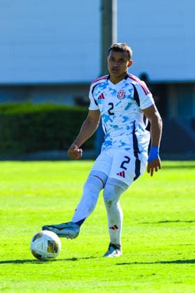 Costa Rica national team, Nationalteam against Bermuda National team. 2026 Concacaf Under - 20 Qualifiers Costa Rica National team forward Yerlan Sosa in action during the match between the U-20 National Teams of Costa Rica and Bermuda, played on 02.03.26 at at the FCRF-Plycem Sports Complex in Alajuela, Costa Rica as part of the 2026 Concacaf Under - 20 Qualifiers. Photo Jose Campos PMEimages. Alajuela Alajuela Costa Rica Copyright: xJosexCamposx xPMEimagesx