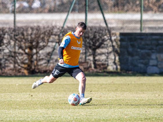 Soccer, Men, Season 2025 26, 2 Bundesliga, Hertha BSC, Training, Diego Demme Hertha BSC , 04 03 2026, Copyright: xSebastianxRäppold MatthiasxKochx