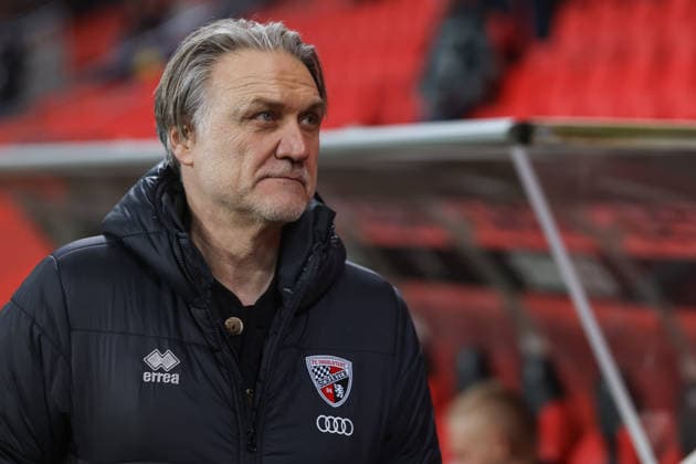 3 Liga FC Ingolstadt 04 MSV Duisburg before the match Managing Director Dietmar Beiersdorfer FCI 3 Liga FC Ingolstadt 04 Season 2025 2026 MSV Duisburg