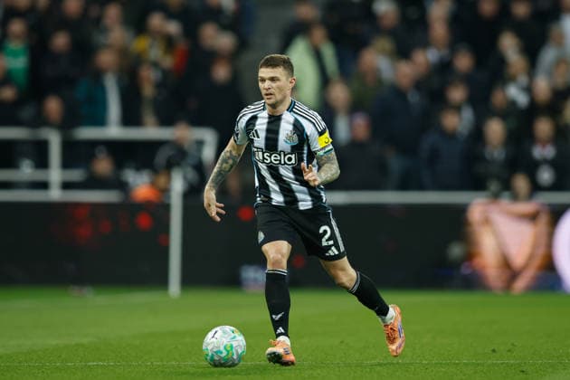 Newcastle United v Manchester United, ManU Premier League Kieran Trippier of Newcastle United runs at goal during the Premier League match between Newcastle United and Manchester United at St. James s Park, Newcastle, UK on 4 March 2026. Newcastle St. James s Park Tyne and Wear UK Editorial use only DataCo restrictions apply See www.football-dataco.com , Copyright: xCraigxCowanx PSI-23835-0168