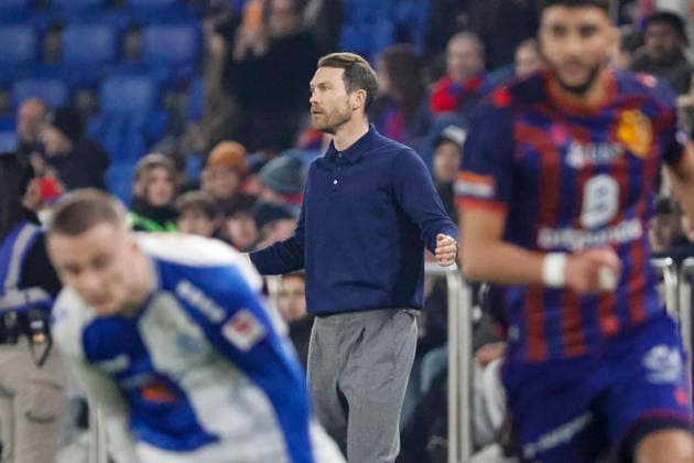 Stephan Lichtsteiner FC Basel, Coach , Switzerland, Football, Super League, 28 Matchday, 2025 2026, FC Basel vs Grasshopper Club Zürich, 05 03 2026, Basel Sankt Jakob Park Switzerland Copyright: xGrantxHubbsx
