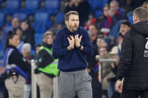Stephan Lichtsteiner FC Basel, Coach , Switzerland, Football, Super League, 28 Matchday, 2025 2026, FC Basel vs Grasshopper Club Zürich, 05 03 2026, Basel Sankt Jakob Park Switzerland Copyright: xGrantxHubbsx