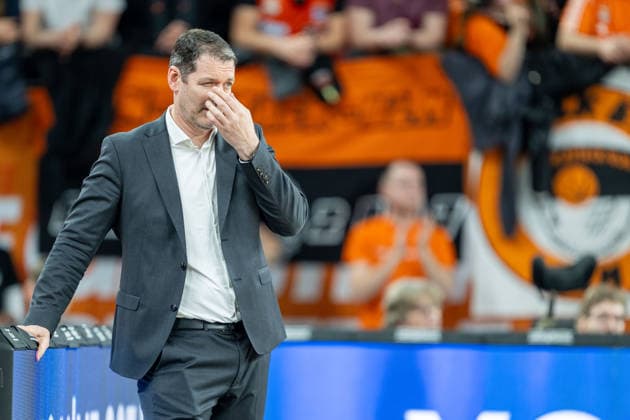 Ty Harrelson ratiopharm ulm, Head Coach , GER, ratiopharm Ulm vs MHP Riesen Ludwigsburg, Basketball Bundesliga, easycredit BBL, 22 Matchday, Season 2025 2026, 06 03 2026, GER, ratiopharm Ulm vs MHP Riesen Ludwigsburg, Basketball Bundesliga, easycredit BBL, 22 Matchday, Season 2025 2026, 06 03 2026 New Ulm Copyright: xEibner-Pressefoto SaschaxWaltherx EP_EER