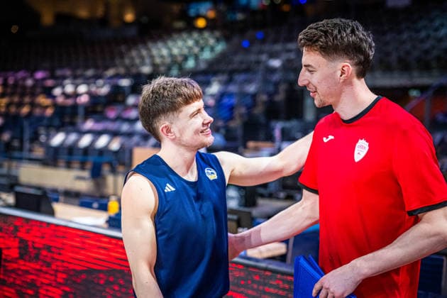 Basketball Berlin 08 03 2026 Season 2025 2026 EasyCredit BBL 1 Bundesliga Men, Men Alba Berlin Fitness First Würzburg Baskets bennet Hundt Alba Berlin, No 33 Alen Pjanic Würzburg, No 35