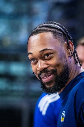 Basketball Berlin 08 03 2026 Season 2025 2026 EasyCredit BBL 1 Bundesliga Men, Men Alba Berlin Fitness First Würzburg Baskets J wan Roberts Alba Berlin, No 13