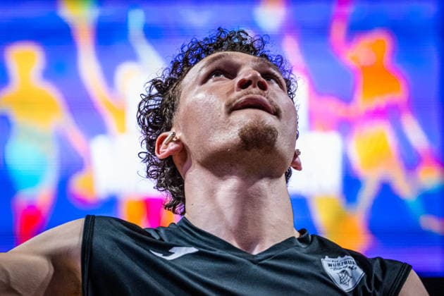 Basketball Berlin 08 03 2026 Season 2025 2026 EasyCredit BBL 1 Bundesliga Men, Men Alba Berlin Fitness First Würzburg Baskets Brae Ivey Würzburg, No 11
