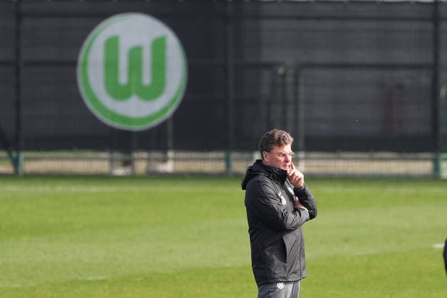 VfL Training Wolfsburg, 10 03 2026, Football, Men, Season 2025 2026, 1 BL, VfL Wolfsburg, Training Head Coach Dieter Hecking VfL Wolfsburg Lower Saxony Germany