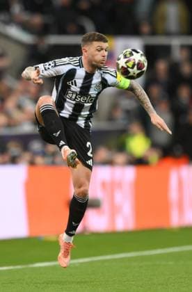 Kieran Trippier of Newcastle United Newcastle United v Barcelona, UEFA Champions League, Round of 16, First Leg, Football, St James Park, Newcastle, UK - 10 Mar 2026Newcastle St James Park United Kingdom EDITORIAL USE ONLY No use with unauthorised audio, video, data, fixture lists, club league logos or live services. Online in-match use limited to 120 images, no video emulation. No use in betting, games or single club league player publications. Copyright: xRichardxLee Shutterstockx 16740284ej