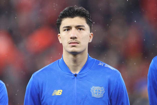 Ibrahim Maza Bayer 04 Leverkusen looks on during the UEFA Champions League 2025 26 Round of 16 First Leg match between Bayer 04 Leverkusen and Arsenal FC at BayArena on March 11, 2026 in Leverkusen, Germany Photo by Oliver Kaelke DeFodi Images