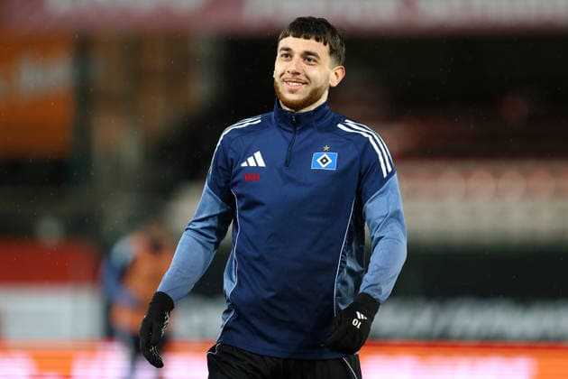 10 Bilal Yalcinkaya Hamburger SV U21 Fußball I Herren I Regionalliga Nord I Saison 2025 2026 I 25 Spieltag I VfB Lübeck Hamburger SV U21 I 13 03 2026 I Stadion an der Lohmühle