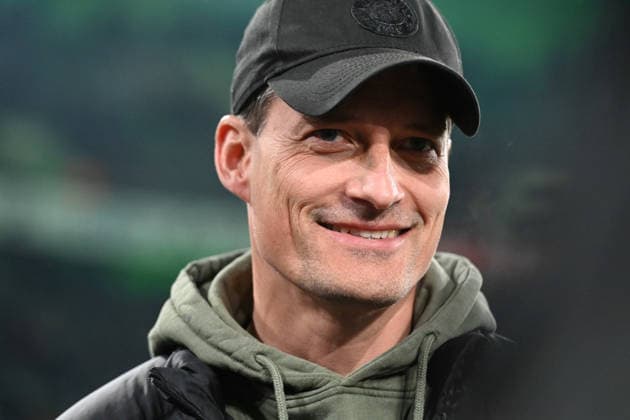 Coach Alexander BLESSIN Pauli Portraet, Portrait, Porträt, Einzelbild, angeschnittenes Einzelmotiv, Fussball 1 Bundesliga Saison 2025 2026, 26 Spieltag, Spieltag26, matchday26, Borussia Moenchengladbach MG FC St Pauli Pauli 2 0 am 13 03 2026 BORUSSIA PARK Moenchengladbach DFL regulations prohibit any use of photographs as image sequences and or quasi video Â