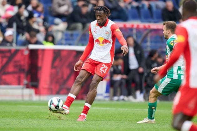 Salzburg, Austria 15 March 2026 Admiral Bundesliga 2025 2026 Sp 23 FC Red Bull Salzburg vs SK Rapid Wien In the picture Joane Gadou RB Red Bull Arena Copyright: xFotostandx xWassmuthx