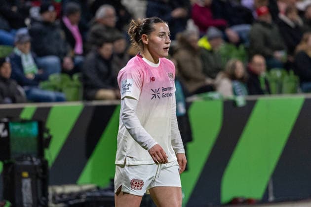 Germany, Google Pixel Womens Bundesliga, Season 2025 2026, Matchday 20, AOK Stadium, VfL Wolfsburg vs Bayer 04 Leverkusen, Wamser Carlotta Bayer 04 Leverkusen, 37 Copyright: xMichellexLukax