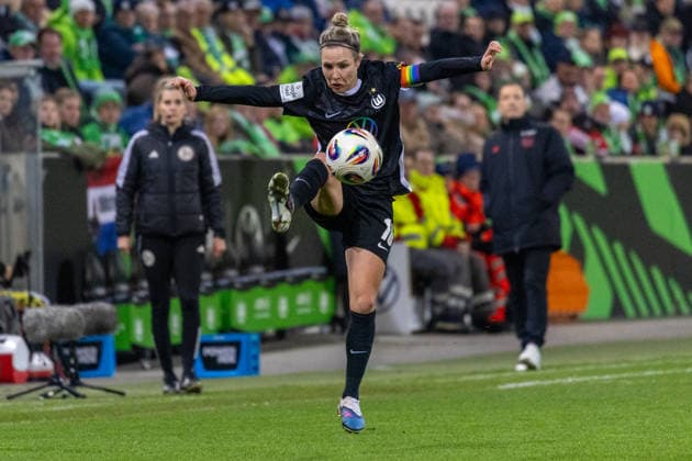 Germany, Google Pixel Womens Bundesliga, Season 2025 2026, Matchday 20, AOK Stadion, VfL Wolfsburg vs Bayer 04 Leverkusen, Huth Svenja VfL Wolfsburg, 10 Copyright: xMichellexLukax
