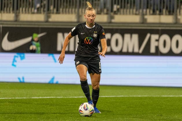 Germany, Google Pixel Womens Bundesliga, Season 2025 2026, Matchday 20, AOK Stadium, VfL Wolfsburg vs Bayer 04 Leverkusen, Peddemors Ella VfL Wolfsburg, 5 Copyright: xMichellexLukax