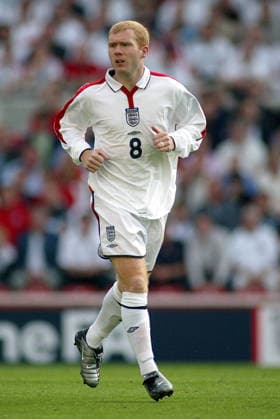 England V Slovakia, UEFA European Championships Qualifying Match Paul Scholes of England running during the UEFA European Championships Qualifying Match match between England and Slovakia at Riverside Stadium on June 11, 2003 in Middlesbrough, England. Middlesbrough Riverside Stadium England United Kingdom Copyright: xAllstarxPicturexLibraryxLtdx