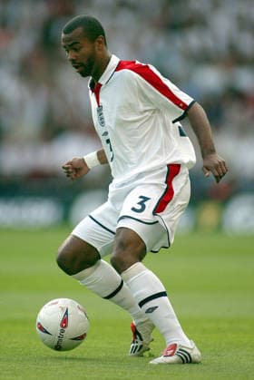 England V Slovakia, UEFA European Championships Qualifying Match Ashley Cole of England on the ball during the UEFA European Championships Qualifying Match match between England and Slovakia at Riverside Stadium on June 11, 2003 in Middlesbrough, England. Middlesbrough Riverside Stadium England United Kingdom Copyright: xAllstarxPicturexLibraryxLtdx