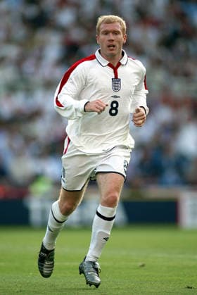England V Slovakia, UEFA European Championships Qualifying Match Paul Scholes of England running during the UEFA European Championships Qualifying Match match between England and Slovakia at Riverside Stadium on June 11, 2003 in Middlesbrough, England. Middlesbrough Riverside Stadium England United Kingdom Copyright: xAllstarxPicturexLibraryxLtdx