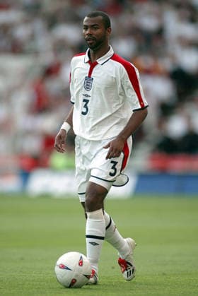 England V Slovakia, UEFA European Championships Qualifying Match Ashley Cole of England on the ball during the UEFA European Championships Qualifying Match match between England and Slovakia at Riverside Stadium on June 11, 2003 in Middlesbrough, England. Middlesbrough Riverside Stadium England United Kingdom Copyright: xAllstarxPicturexLibraryxLtdx