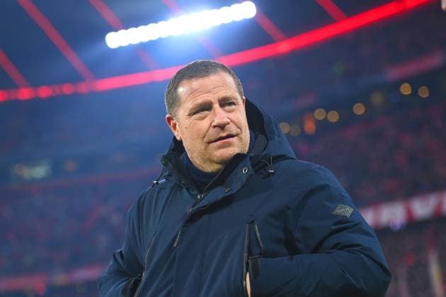 Max EBERL Chief Sports Officer FC Bayern Muenchen , single picture,cropped single motif,portrait,portrait,portrait Football Champions League,season 2025 26, round of 16 FC Bayern Muenchen Atalanta Bergamo 4 1 on 18 03 2026 A L L I A N Z A R E N A