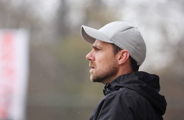 21 03 2026, Germany, Stuttgart, Soccer Regionalliga Südwest, SV Stuttgarter Kickers vs KSV Hessen Kassel, Kickers coach Marco Wildersinn