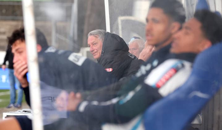 21 03 2026, Germany, Stuttgart, Football Regionalliga Südwest, SV Stuttgarter Kickers vs KSV Hessen Kassel, Lutz Siebrecht Kickers Managing Director Sport