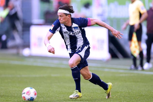 REESE Fabian Kapitaen Team Hertha BSC 2 Fußball Bundesliga Saison 2025 2026 Spiel Fortuna Duesseldorf Hertha BSC 2 5 am 22 03 2026 in Duesseldorf DFL REGULATIONS PROHIBIT ANY USE OF PHOTOGRAPHS as IMAGE SEQUENCES and or QUASI VIDEO Copyright: xLacixPerenyix