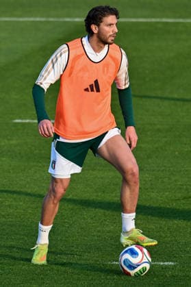 Foto IPP Lisa Guglielmi Coverciano - Firenze - 23 03 2026 Raduno della Nazionale di Calcio dell Italia nella foto Manuel Locatelli Italy Photo Press - World Copyright italy ITALY Copyright: xR4924_italyphotopressx
